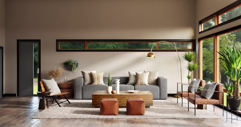 Living room interior